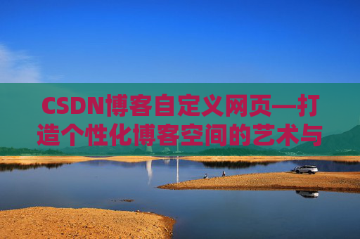CSDN博客自定义网页—打造个性化博客空间的艺术与技巧