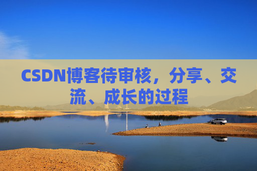 CSDN博客待审核,分享、交流、成长的过程